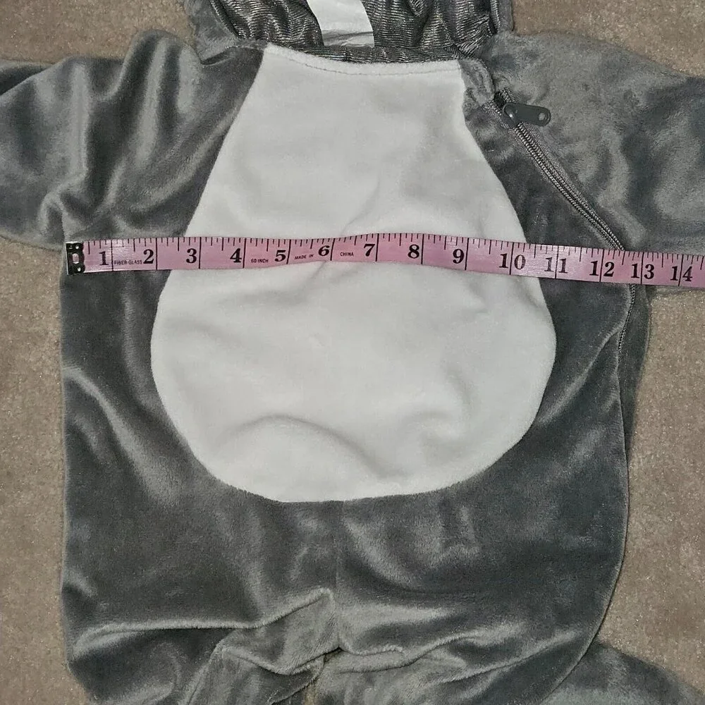 Gray Shark Halloween Costume Baby Boy Girl 18-24 Months 1pc Fleece Hooded Target